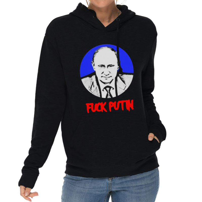 Fuck Putin Anti Vladimir Putin Lightweight Hoodie by Showa | Artistshot