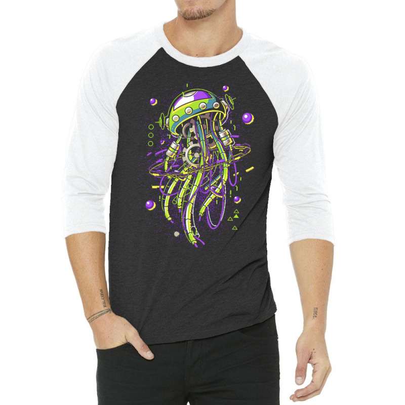 Jellyfish T  Shirt Machine Jellyfish T  Shirt 3/4 Sleeve Shirt | Artistshot