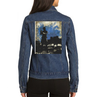 Leon Kennedy Resi 2 Minimalist Art Ladies Denim Jacket | Artistshot