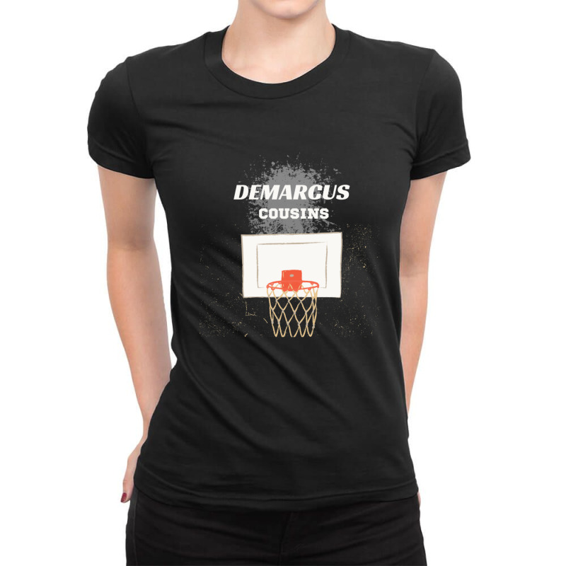 Demarcus Cousins 12 Ladies Fitted T-Shirt by KelseyHachler | Artistshot