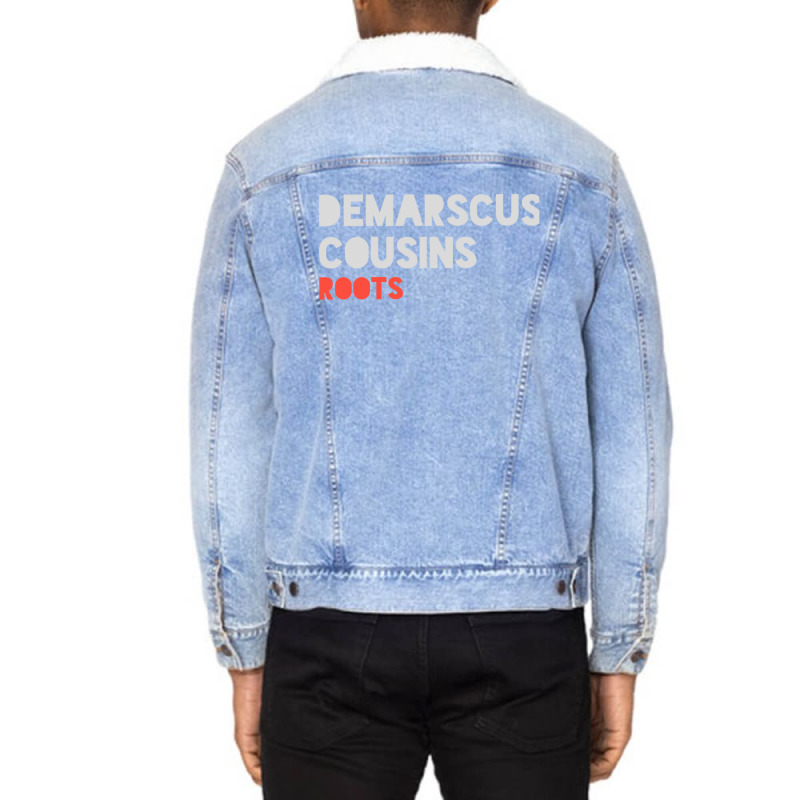 Demarcus Cousins Design  Demarcus Cousins 1 Unisex Sherpa-Lined Denim Jacket by KelseyHachler | Artistshot