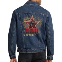 Hot Trend Mi24 Hind Army Helicopter Gunship Men Denim Jacket | Artistshot