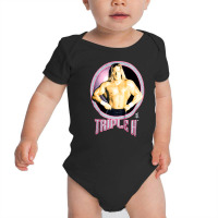 Triple H, The Game, Triple H, Triple, H, Triple H Vintage, Triple H Ar Baby Bodysuit | Artistshot