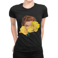 Hot Trend Woman Between Flowers And Lemons Ladies Fitted T-shirt | Artistshot