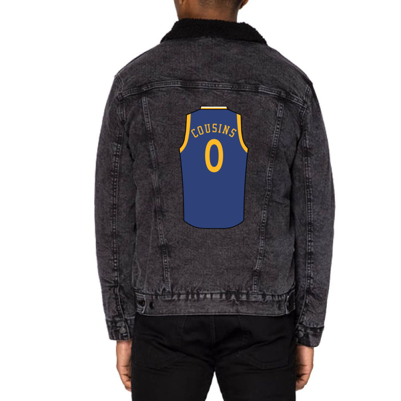 Demarcus Cousins Jersey 101 Unisex Sherpa-Lined Denim Jacket by KelseyHachler | Artistshot