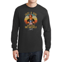 Gift Idea Michaels Male Singer Bret Songwriter Funny Graphic Gifts Long Sleeve Shirts | Artistshot