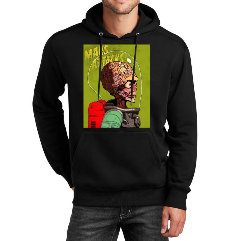 Martians Attack The Earth Can We Defend Ourselves Unisex Hoodie | Artistshot