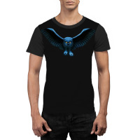 Blue Owl Graphic T-shirt | Artistshot