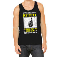 Wheelchair Handicap Amputee Disability Paraplegic Tank Top | Artistshot