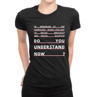 Do You Understand Now  61 Ladies Fitted T-shirt | Artistshot