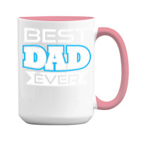 Daddy T  Shirt Best Dad Ever T  Shirt 15 Oz Coffee Mug | Artistshot