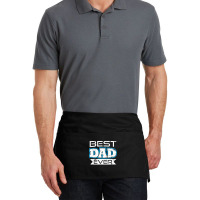 Daddy T  Shirt Best Dad Ever T  Shirt Waist Apron | Artistshot