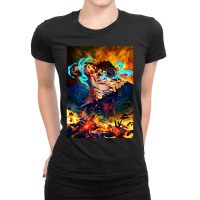 Hot Trend Cyan Conqueror Ladies Fitted T-shirt | Artistshot