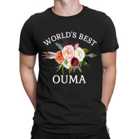 World's Best Ouma Rustic Arrow Flower Bouquet Grandma T-shirt | Artistshot