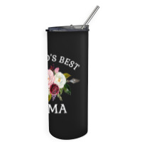 World's Best Ouma Rustic Arrow Flower Bouquet Grandma Skinny Tumbler | Artistshot