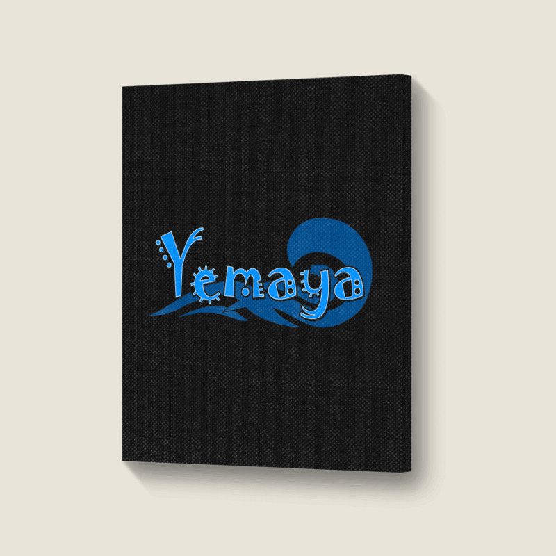 Yemaya Orishas Goddess Ifa Yoruba Religion Gift Water Deity _001 Portrait Canvas Print | Artistshot