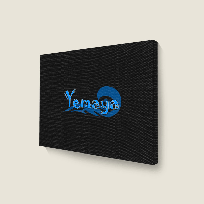 Yemaya Orishas Goddess Ifa Yoruba Religion Gift Water Deity _001 Landscape Canvas Print | Artistshot