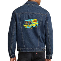 The Mystery Machine Men Denim Jacket | Artistshot