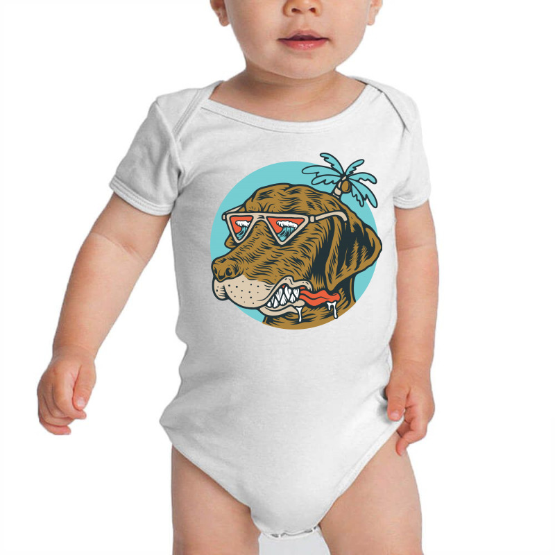 Chill Dog Baby Bodysuit by Quilimo | Artistshot