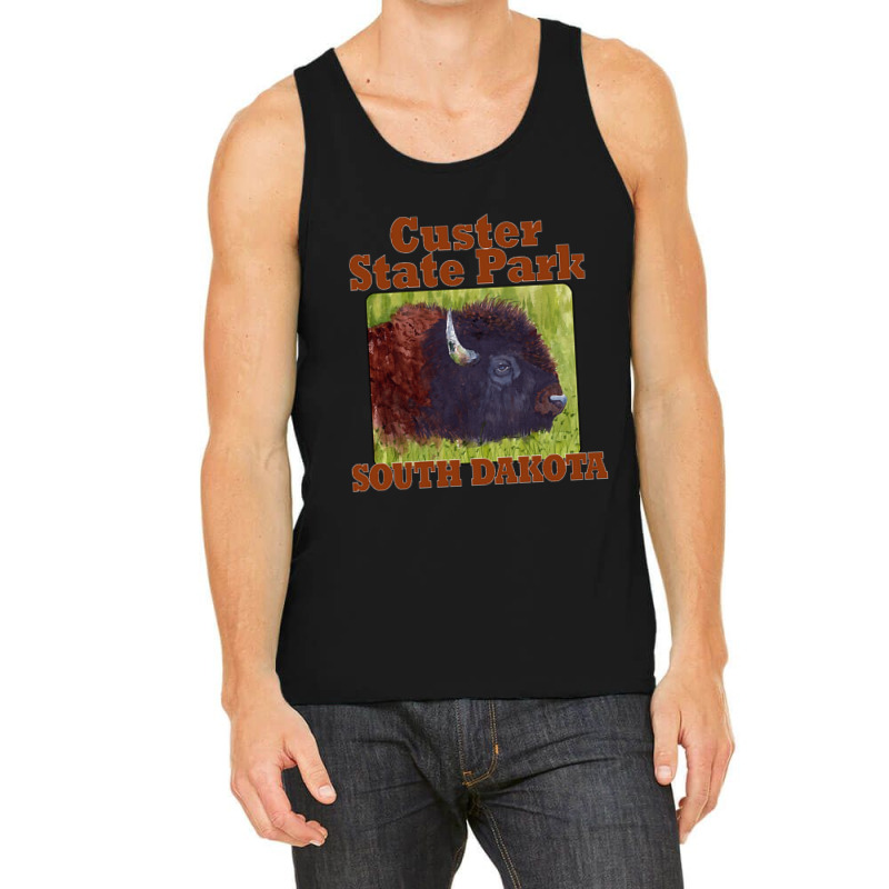 Limited Edition Custer State Park, South Dakota-wcval Tank Top by Box Bingham | Artistshot