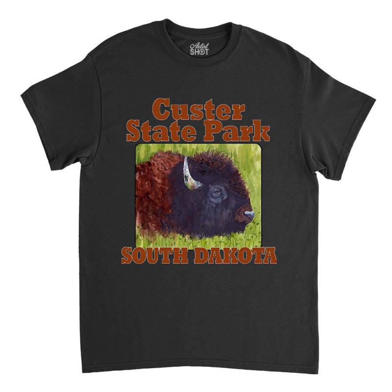 Limited Edition Custer State Park, South Dakota-wcval Classic T-shirt by Box Bingham | Artistshot