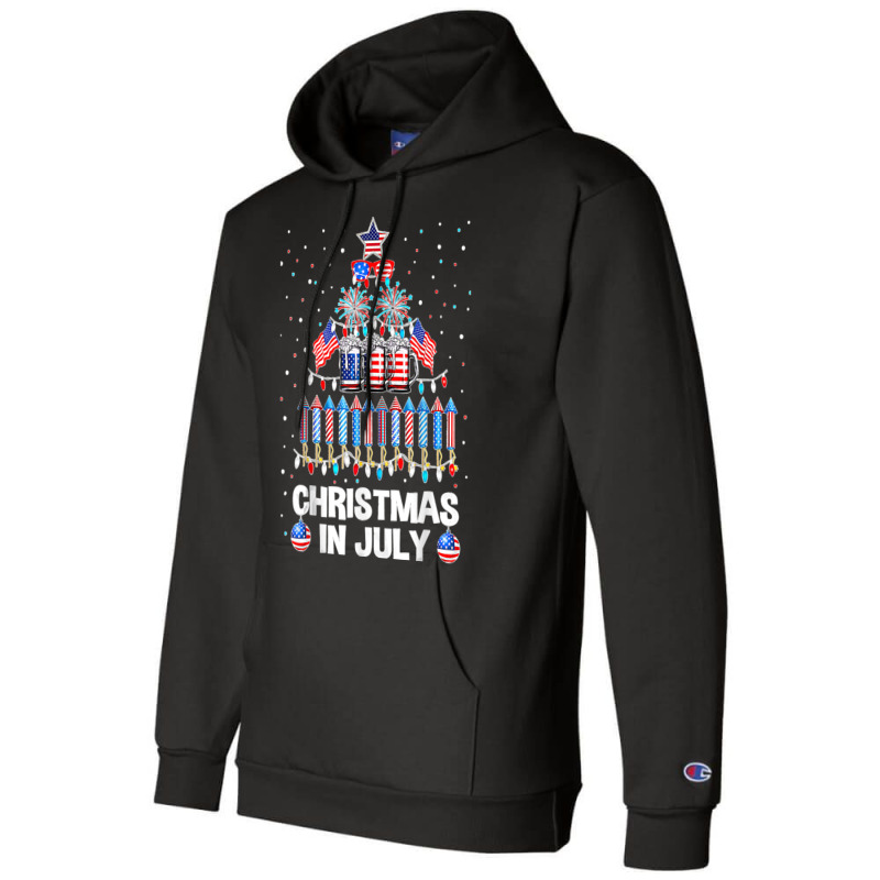 Awesome Beer Xmas Tree Summer For Christmas In July Champion Hoodie | Artistshot