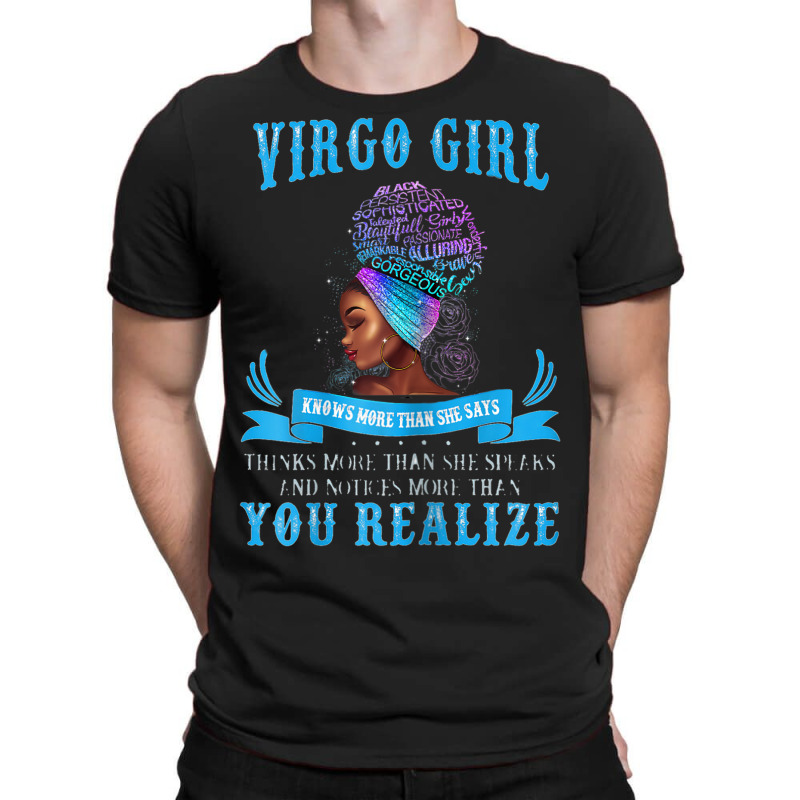 Womens Virgo Girl September August  Birthday Zodiac Womens _002 T-shirt | Artistshot