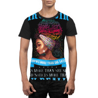 Womens Virgo Girl September August Black Girl Magic Zodiac Bday Graphic T-shirt | Artistshot