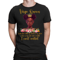 Womens Virgo S Black Girl Magic Birthday Blm Afro Woman T-shirt | Artistshot