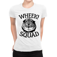 Guinea Pig S Wheek Squad Cute Funny Guinea Pig S Ladies Fitted T-shirt | Artistshot