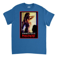 Sorority House Massacre   Original Poster Art（1986）☆vhsgasm Vide Classic T-shirt | Artistshot