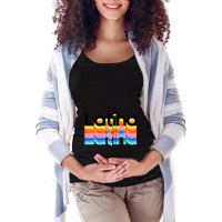 Womens Womens Latina Latinx Colorful Trendy 2019 Gift Maternity Scoop Neck T-shirt | Artistshot