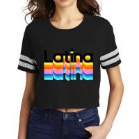 Womens Womens Latina Latinx Colorful Trendy 2019 Gift Scorecard Crop Tee | Artistshot