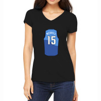 Sam Merrill Jersey Tag2 Women's V-neck T-shirt | Artistshot