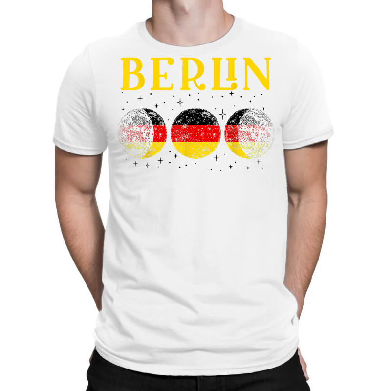 Berlin German City Vacation Germany Flag T Shirt T-shirt | Artistshot