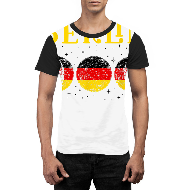 Berlin German City Vacation Germany Flag T Shirt Graphic T-shirt | Artistshot