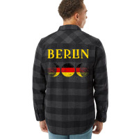 Berlin German City Vacation Germany Flag T Shirt Flannel Shirt | Artistshot