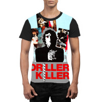 The Driller Killer   Vector Poster Art（1979）☆vhsgasm Video☆ Graphic T-shirt | Artistshot