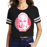 Divine 80s Style Retro Fan Art Design Scorecard Crop Tee | Artistshot