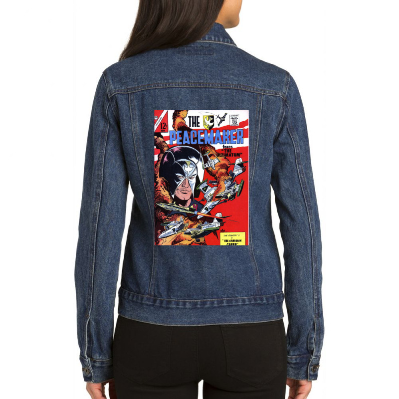 Poster Peacemaker Vintage Ladies Denim Jacket | Artistshot