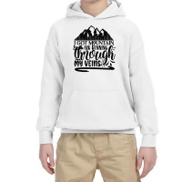 I Got Mountain Air Running Through My Veins Youth Hoodie | Artistshot