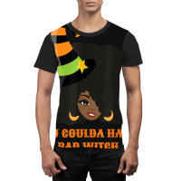 You Coulda Had A Bad Witch Funny Afro Female Graphic T-shirt | Artistshot