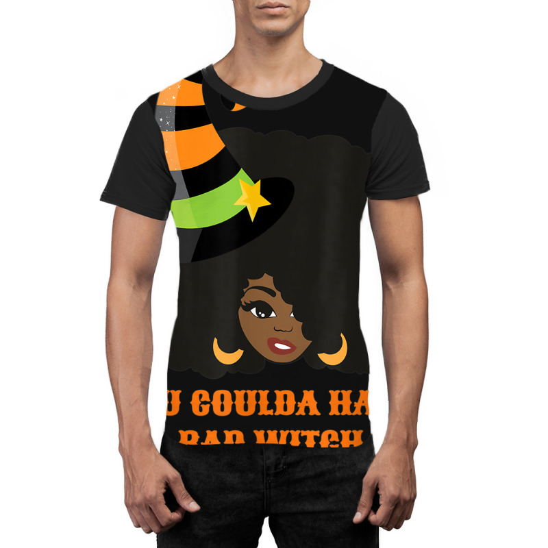 You Coulda Had A Bad Witch Funny Afro Female Graphic T-shirt | Artistshot