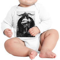 Occult Gothic Dark Satanic Unholy Witchcraft Grunge Emo Goth Long Sleeve Baby Bodysuit | Artistshot