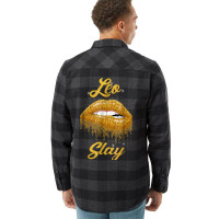 Zodiac Leo Slay Lip T Shirt Flannel Shirt | Artistshot