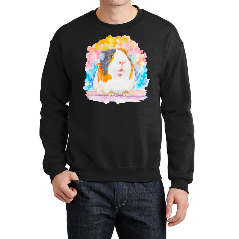 Guinea Pig T  Shirt The Watercolor Guinea Pig T  Shirt Crewneck Sweatshirt | Artistshot