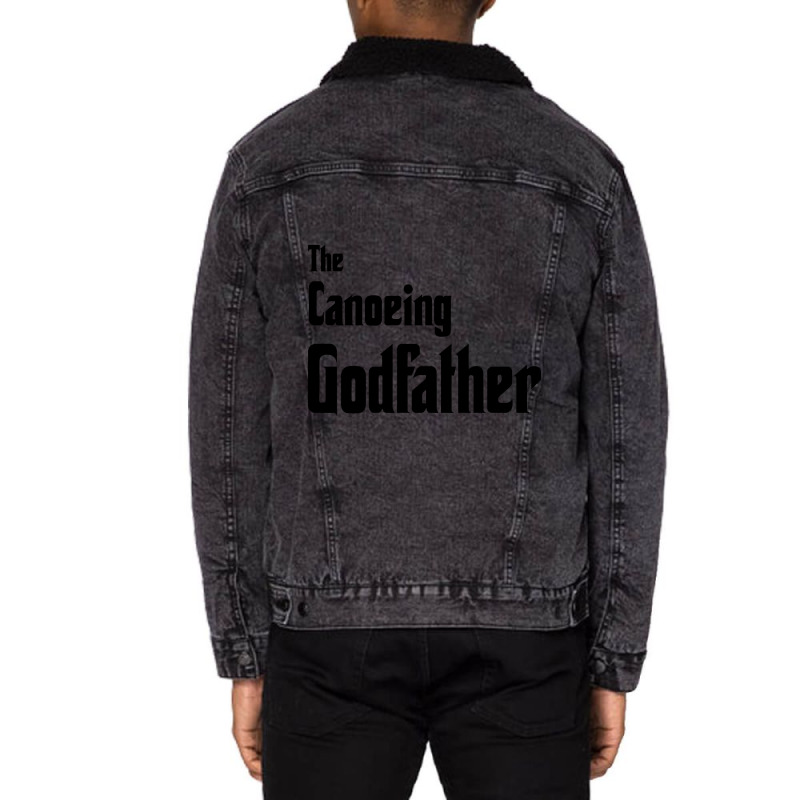 Limited Edition The Canoeing Godfather Unisex Sherpa-lined Denim Jacket | Artistshot