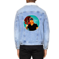 Vintage Photograp Michaels Male Singer Bret Songwriter Gift Movie Fans Unisex Sherpa-lined Denim Jacket | Artistshot