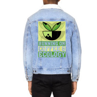 Coffee And Ecology Climate Planet Ecology T Shirt Unisex Sherpa-lined Denim Jacket | Artistshot