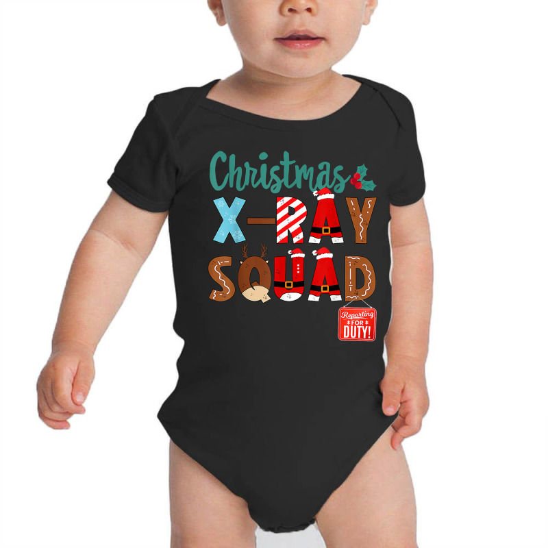 Christmas X Ray Squad Crew Rad Tech Radiologist Radiographer T Shirt Baby Bodysuit by shmonotpv4s | Artistshot